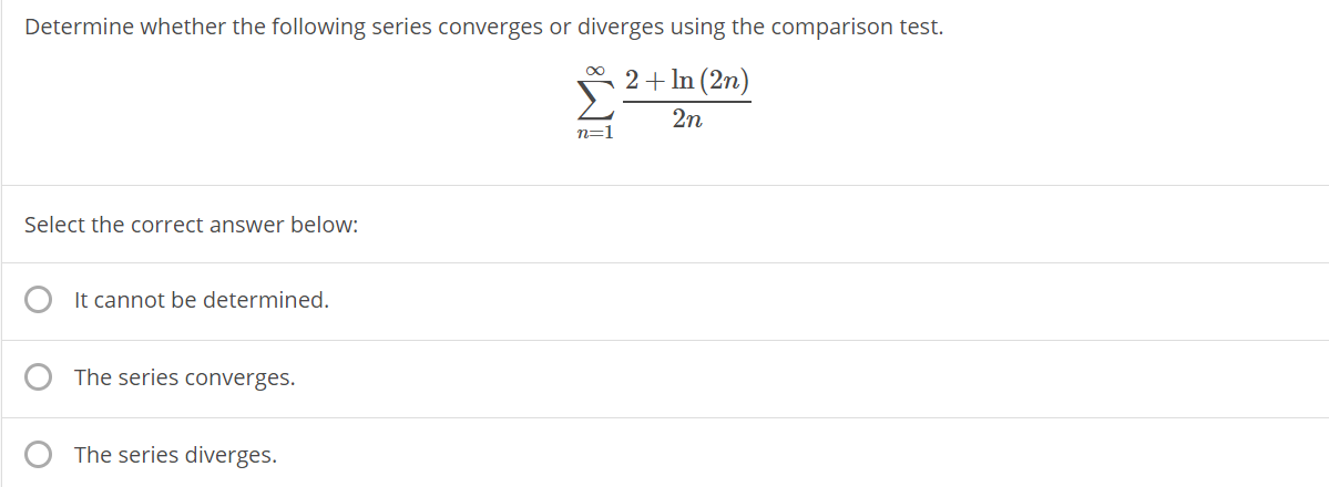 Solved QUESTION 5 . 10 POINTS Does the following sequence | Chegg.com