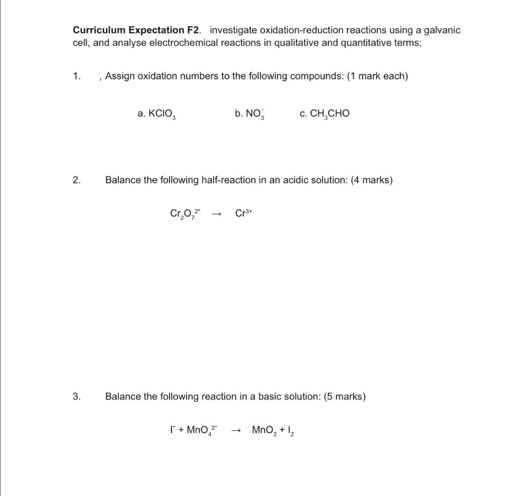 Solved Curriculum Expectation F2. investigate | Chegg.com