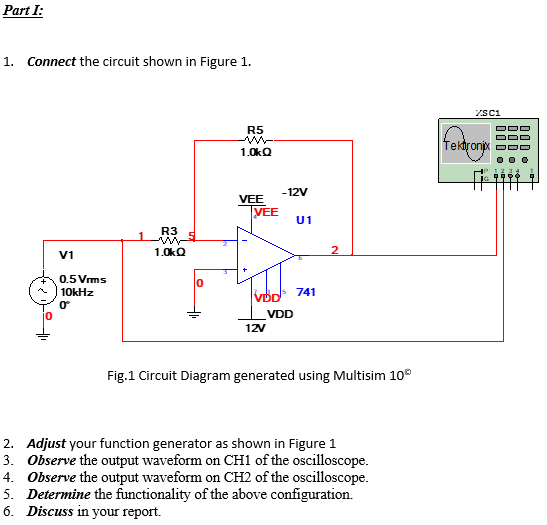 741 op amp offset null