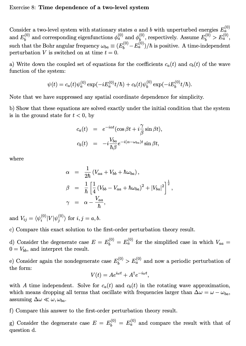 Solved Could you please give me ﻿the solutions with all the | Chegg.com