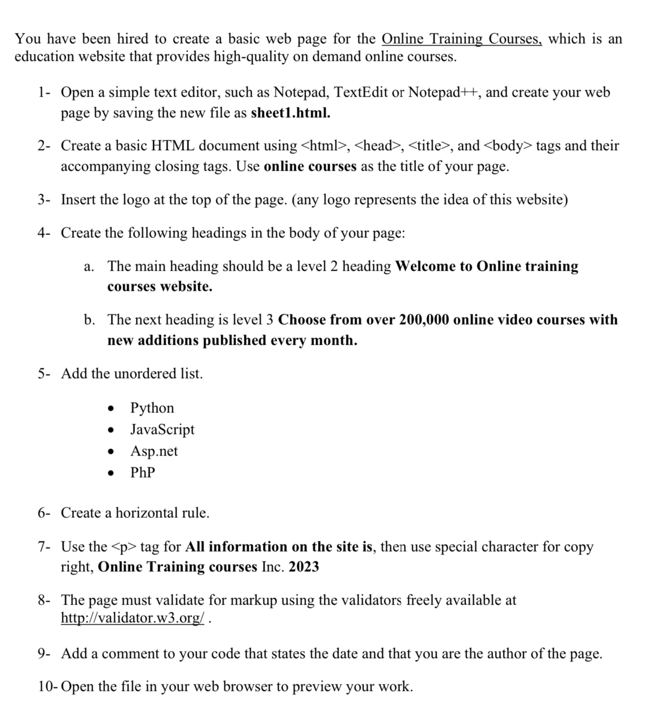 Solved Please Give me the css html code for the first two | Chegg.com