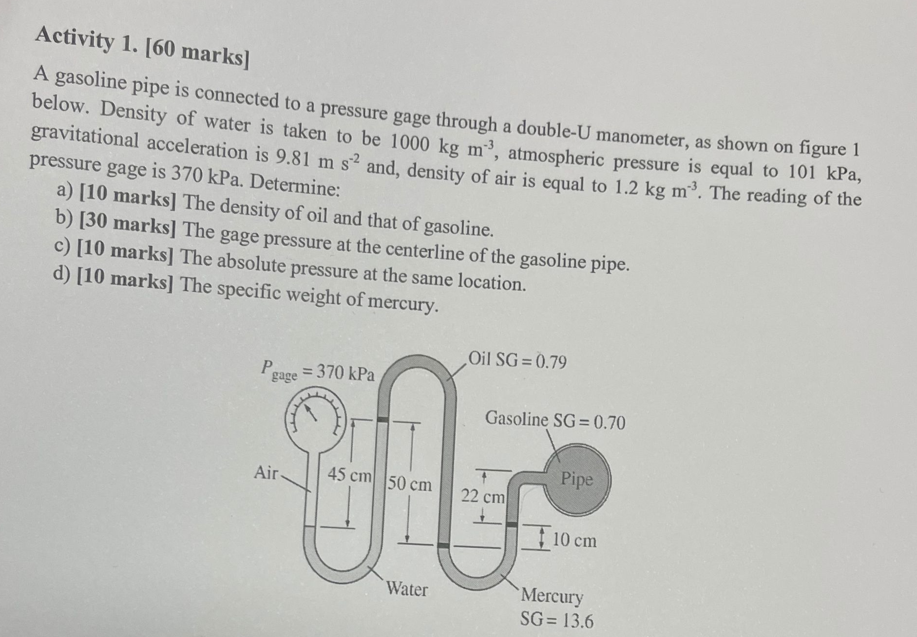 solved-activity-1-60-marks-a-gasoline-pipe-is-connected-chegg