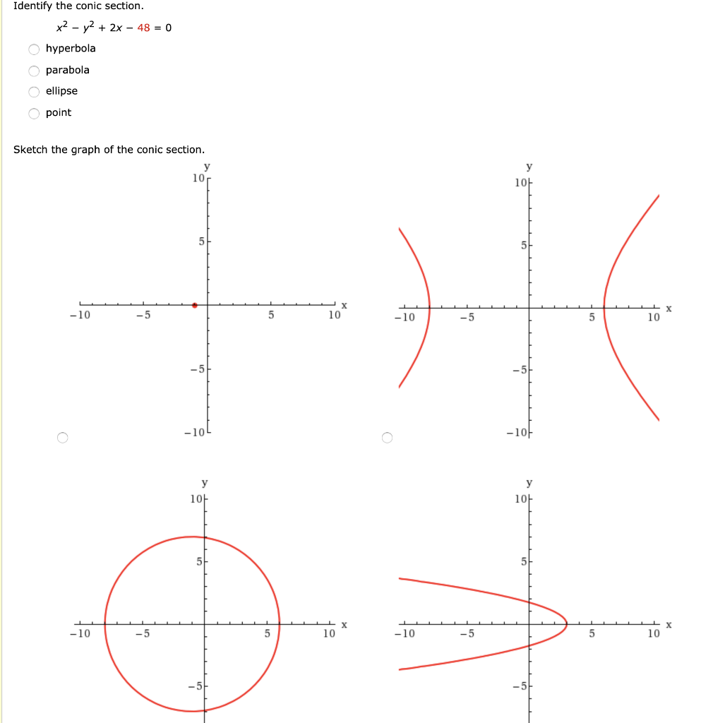 solved-identify-the-conic-section-x2-y2-2x-48-0-chegg