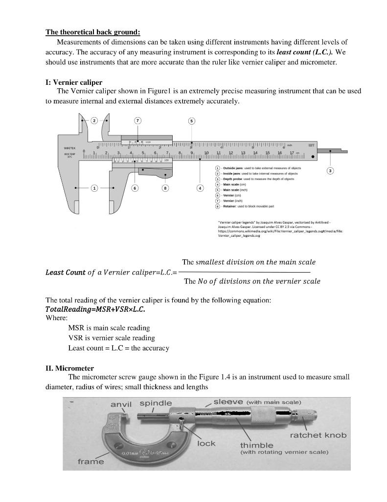 Difference between vernier calliper on sale and screw gauge