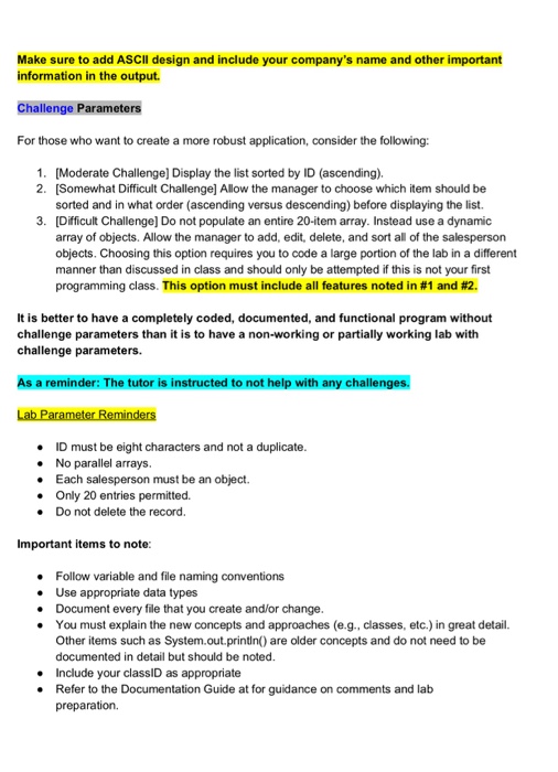 Solved In our third lab of the semester we will create a | Chegg.com