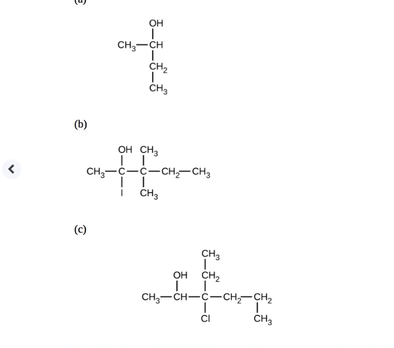 Solved Give the complete IUPAC name for each of the | Chegg.com