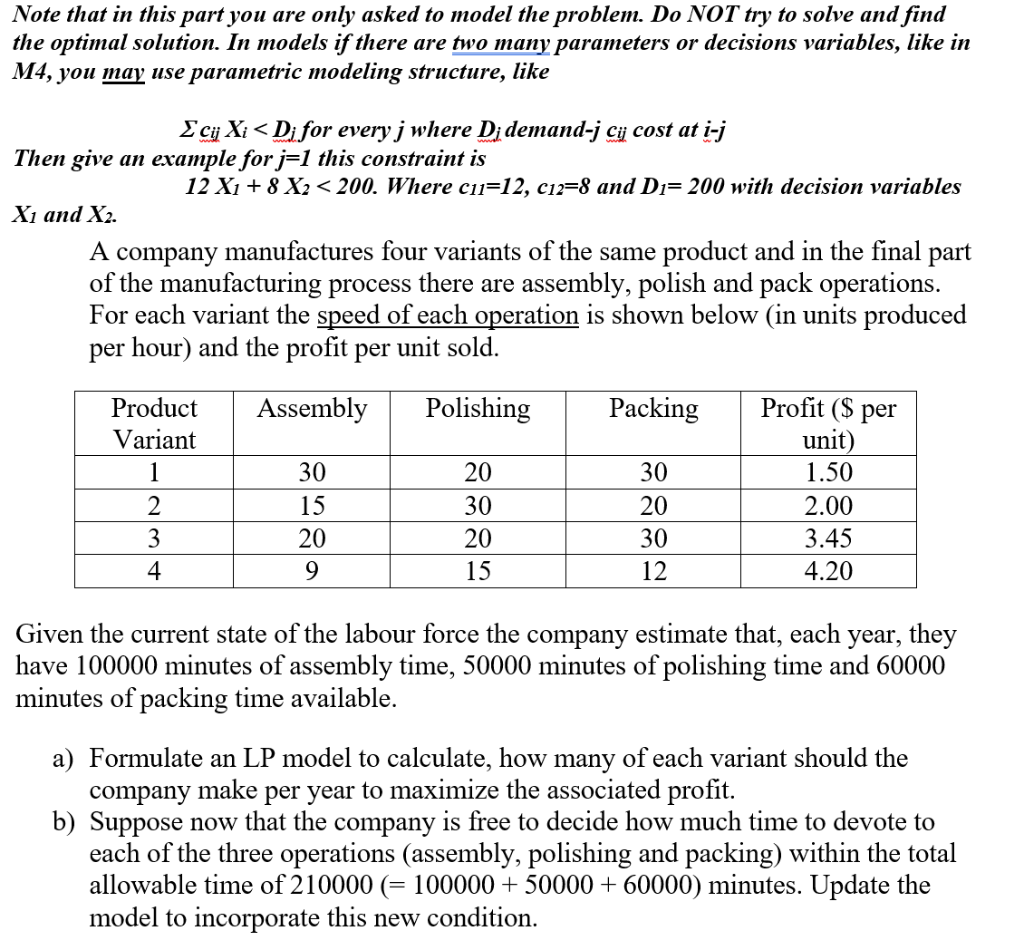 Solved Note that in this part you are only asked to model | Chegg.com