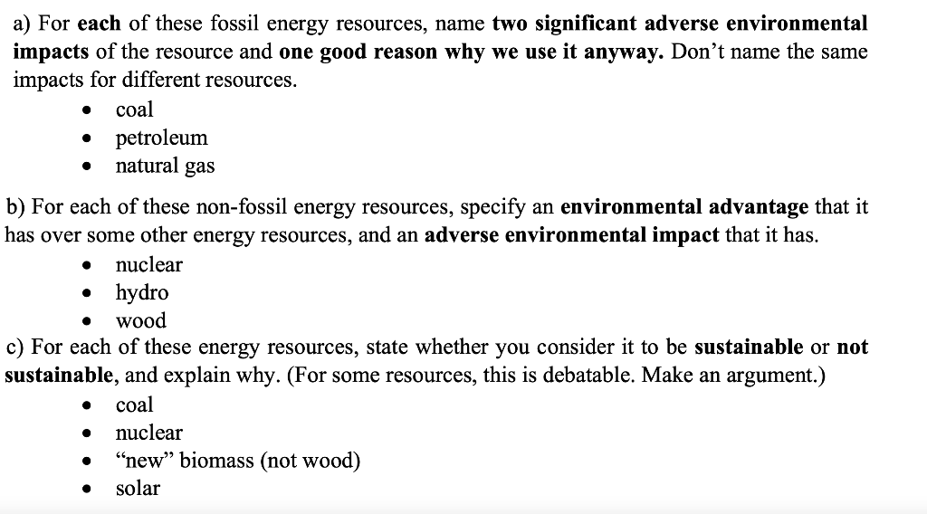 Solved Environmental Engineering Fundamentals Review | Chegg.com