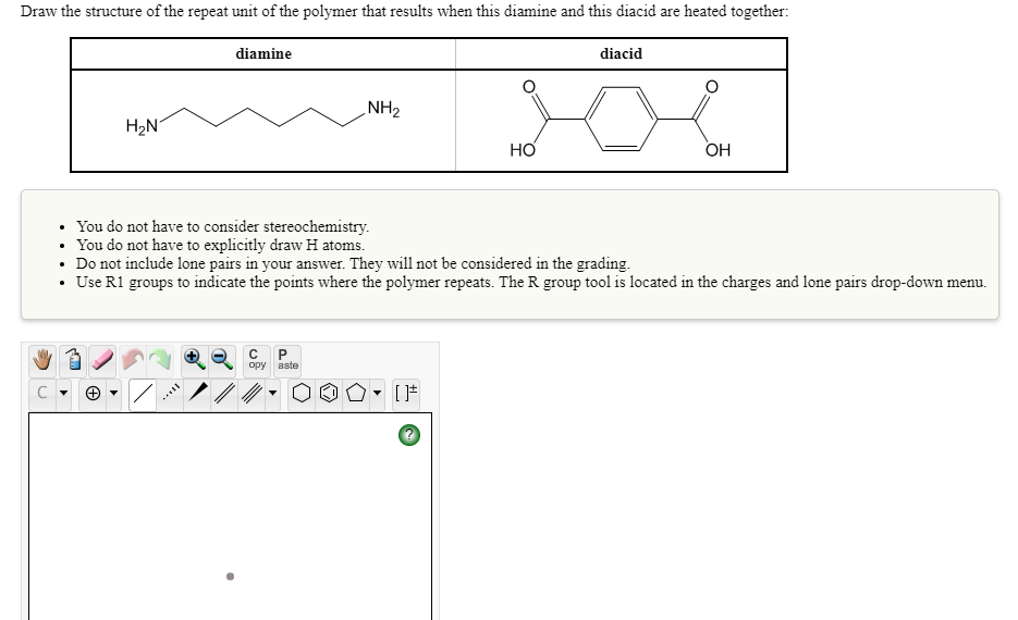 solved-draw-the-structure-of-the-repeat-unit-of-the-polymer-chegg