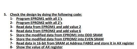Solved 5. Check the design by doing the following code: 1- | Chegg.com