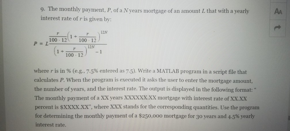Solved 1. Complete problem 4 on page 249 (create a function | Chegg.com