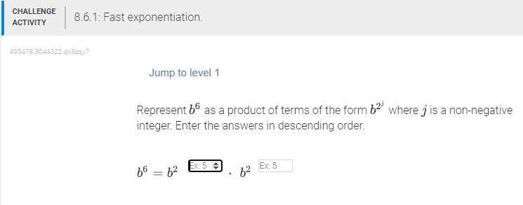 Solved Represent \\( B^{6} \\) As A Product Of Terms Of The | Chegg.com