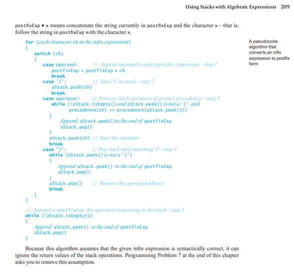 Solved C++ Data Structure Use The Stack Implementation With | Chegg.com