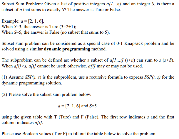 Solved 0 2 3 4 5 0 a[1]=2 a[2]=1 a[3]=6 | Chegg.com