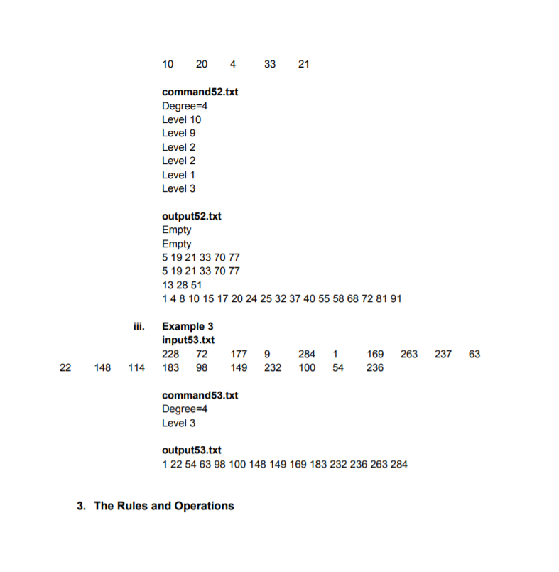 How do make in/pre/post order using the leveling | Chegg.com