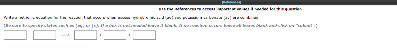 Solved Use the References to access important values if | Chegg.com
