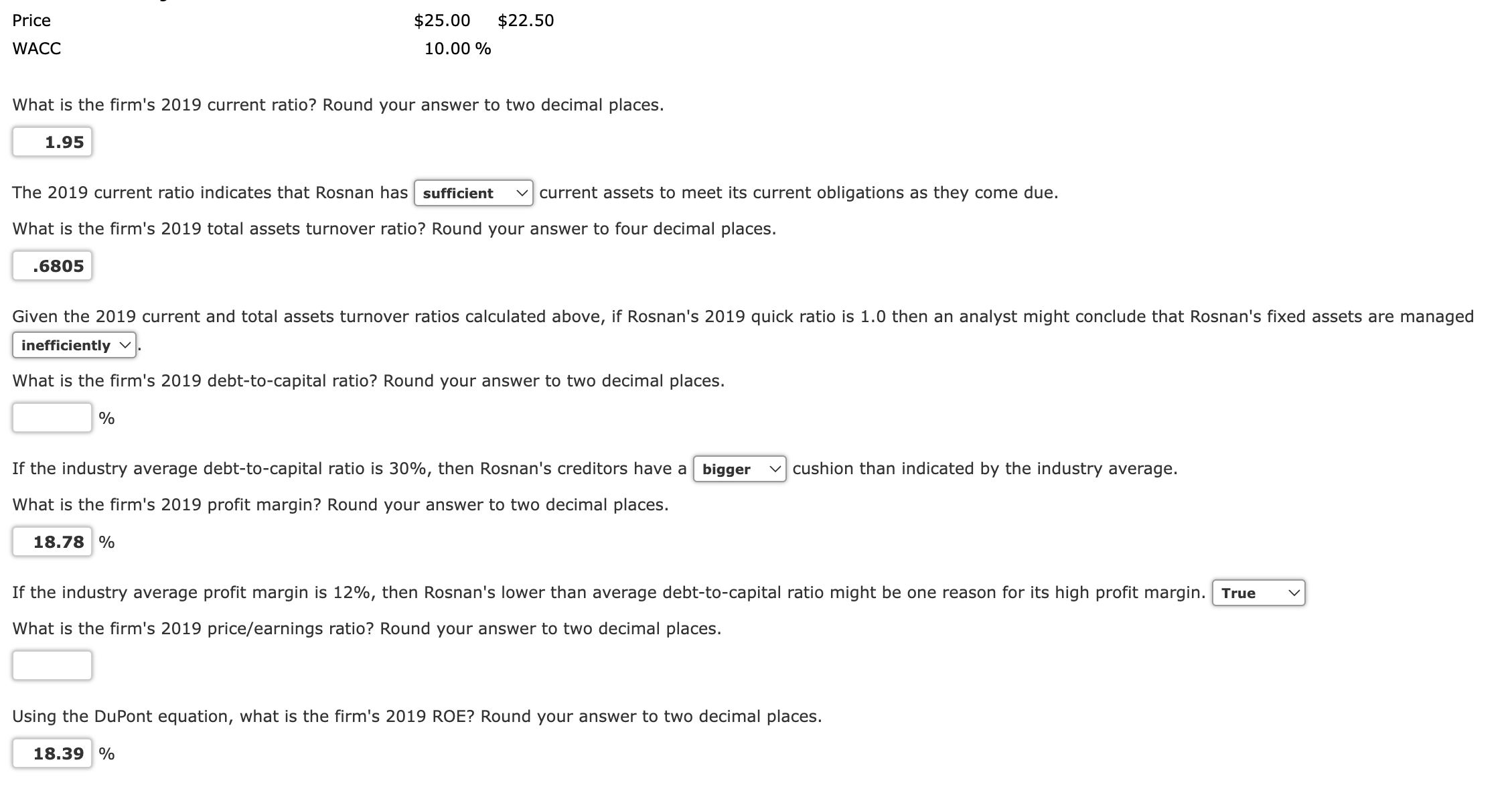 Solved The DuPont Equation Shows The Relationships Among | Chegg.com