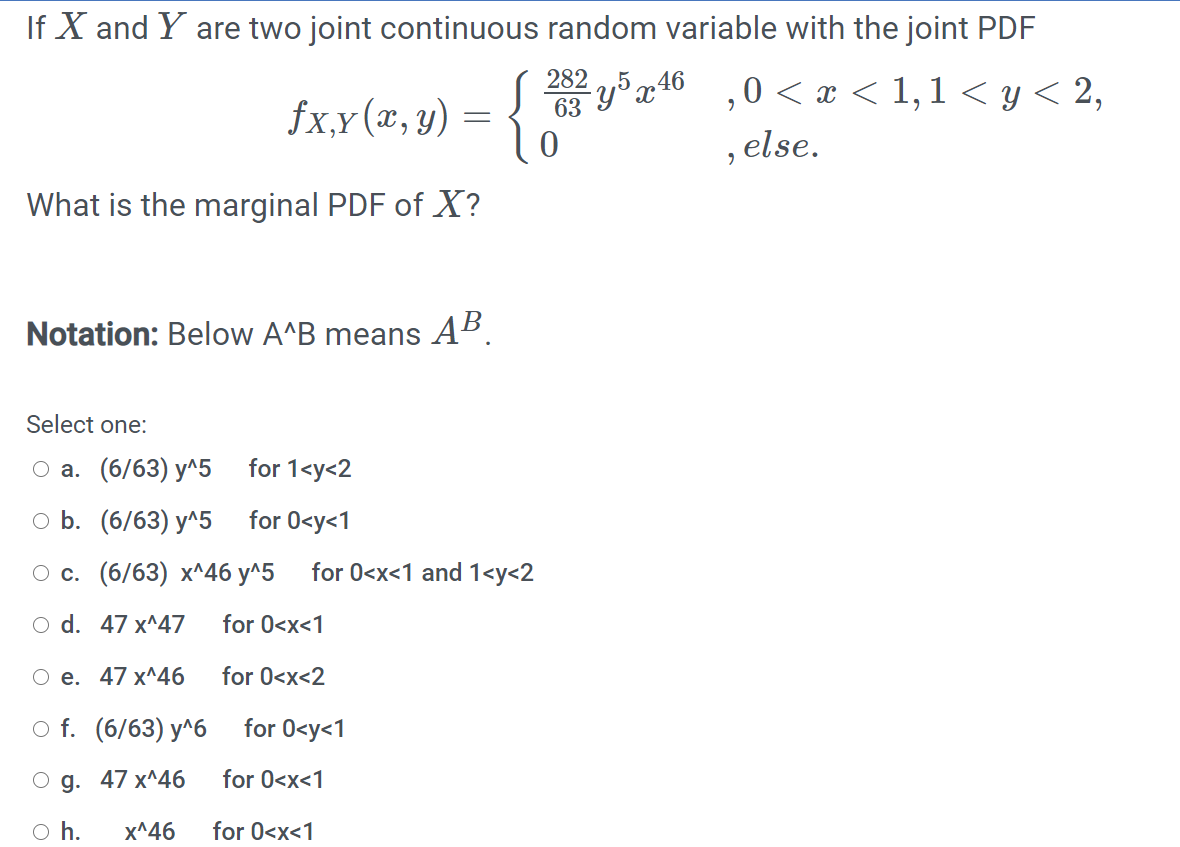 Solved If X and Y are two joint continuous random variable | Chegg.com