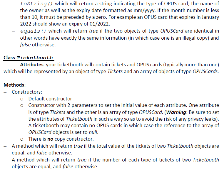 Solved In java Please make sure the output is right before | Chegg.com