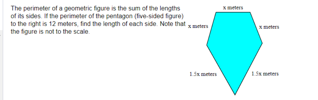 how do you get the perimeter of any figure with sides