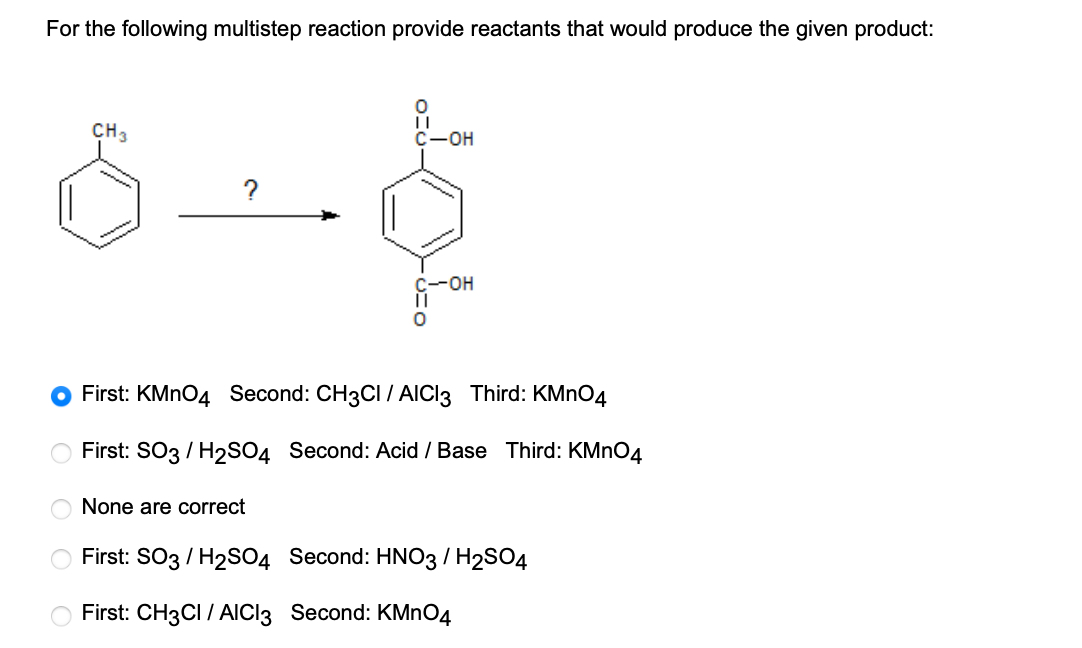 Solved For the following multistep reaction provide | Chegg.com