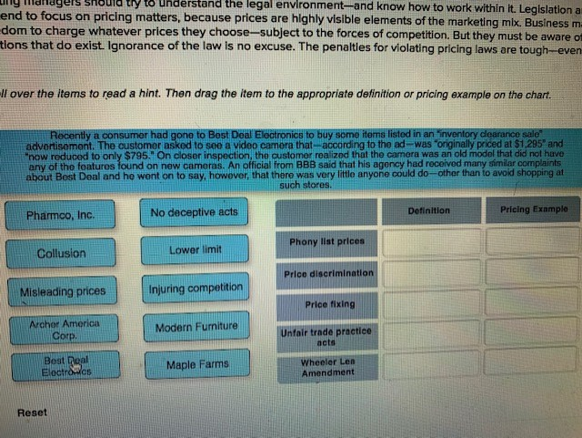 Pricing And Legislation Pricing Legislation Is A Very Chegg Pricing And Legislation Pricing Legislation Is A Very Chegg