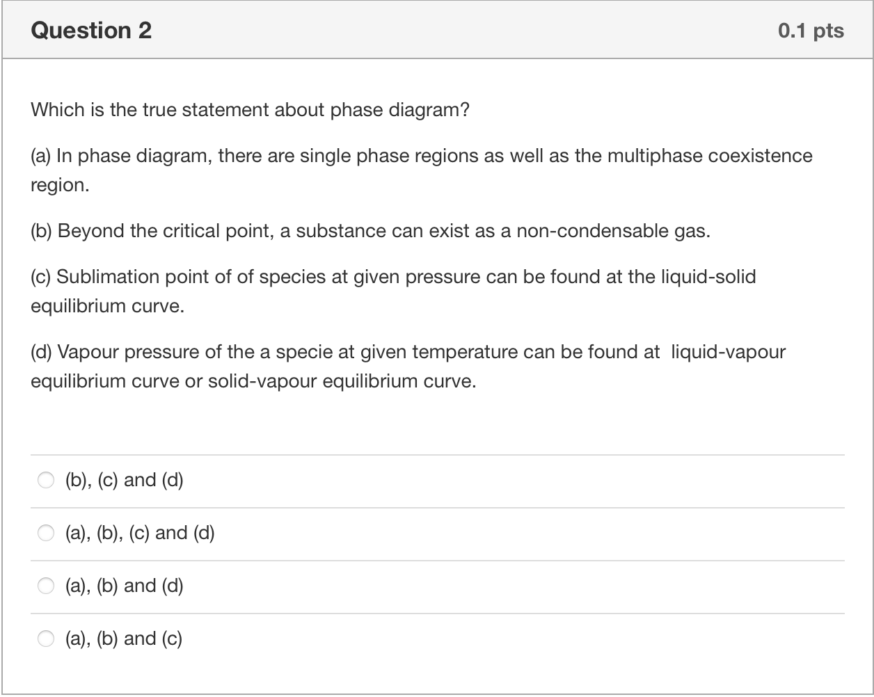Solved Question 1 0.1 pts Which of the following process | Chegg.com