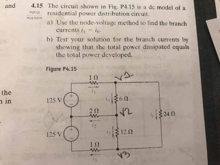 Solved And 4.15 The Circuit Shown In Fig. P4.15 Is A Dc | Chegg.com