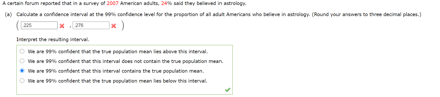 Solved A certain forum reported that in a survey of 2007 | Chegg.com