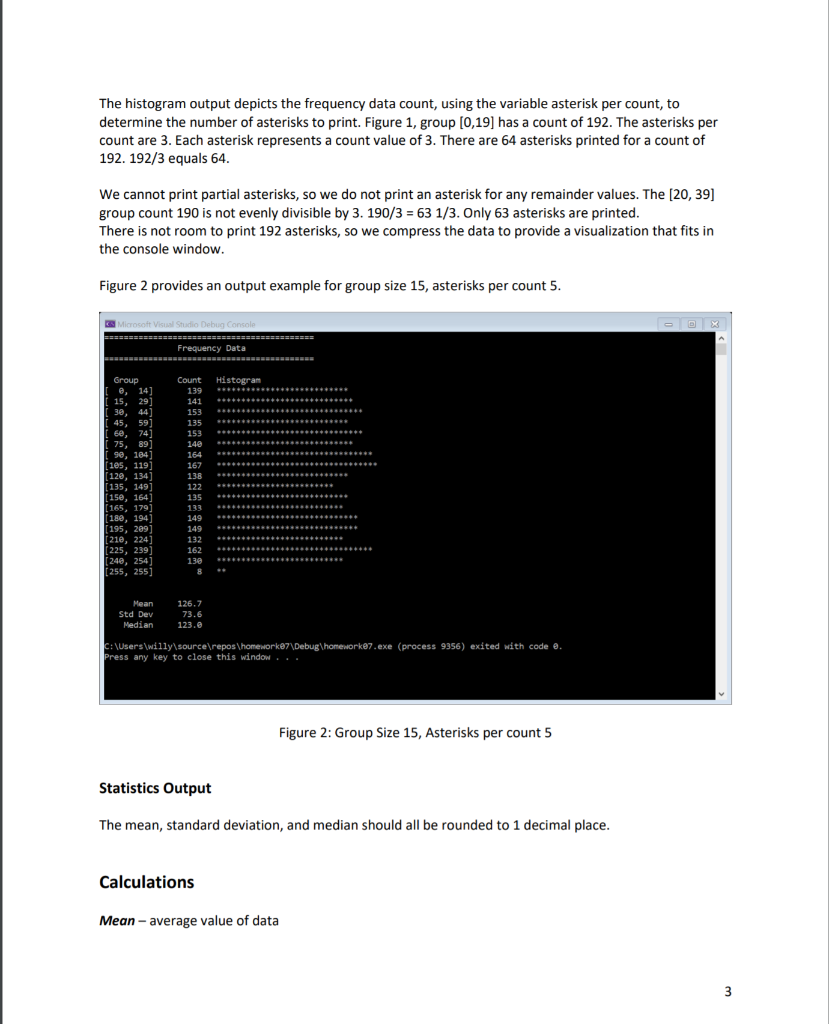 Solved Problem Statement Create a program that displays | Chegg.com
