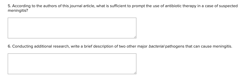 5. According to the authors of this journal article, what is sufficient to prompt the use of antibiotic therapy in a case of