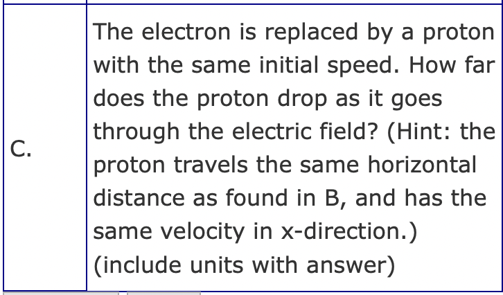 Solved A uniform electric field of 4.1 N/C is set up between | Chegg.com