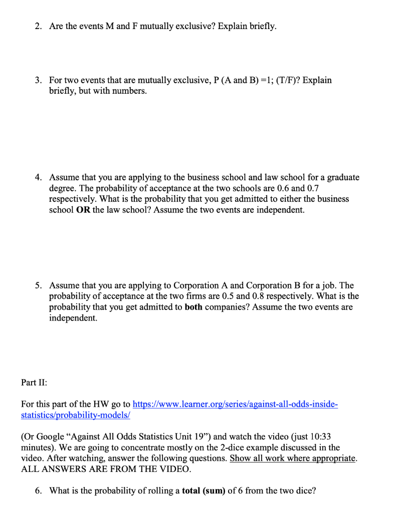 What is Statistics?, Against All Odds: Unit 1