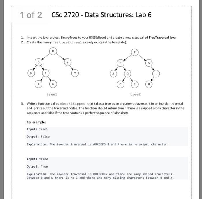 data structures lab assignments