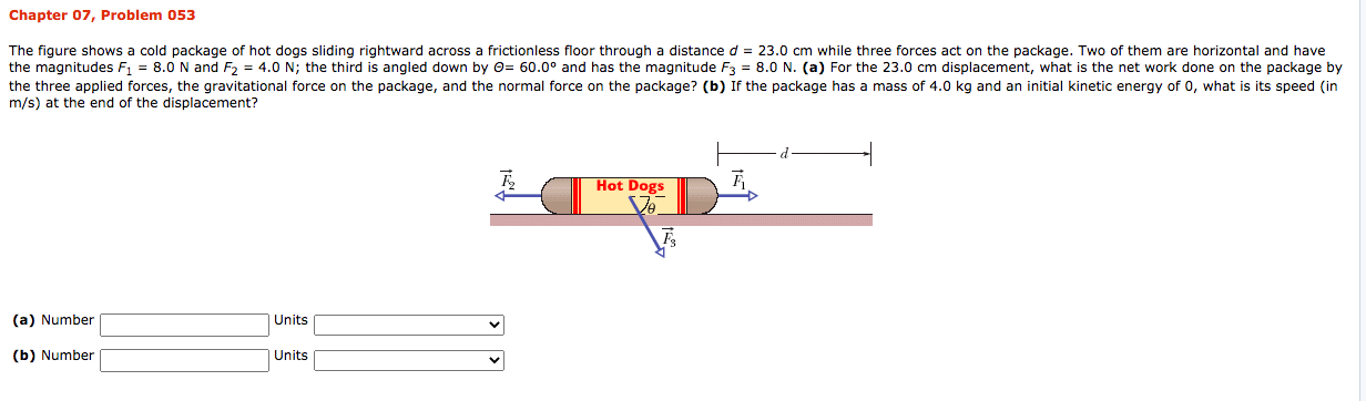 Solved Chapter 07, Problem 053 The figure shows a cold | Chegg.com