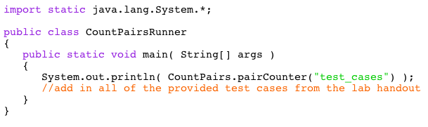 Solved Lab Description: Write a program that will go through | Chegg.com