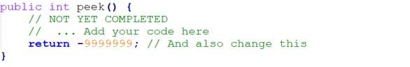 Solved Question 1 The following method in Q1.java results | Chegg.com