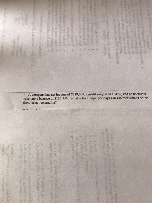 Solved A company has net of 218,000, a profit margin