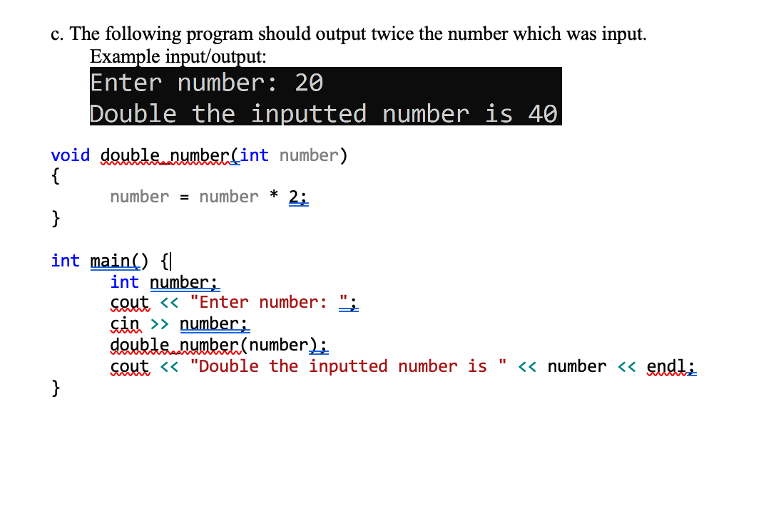 Solved Identify the bug and state how you would correct the | Chegg.com
