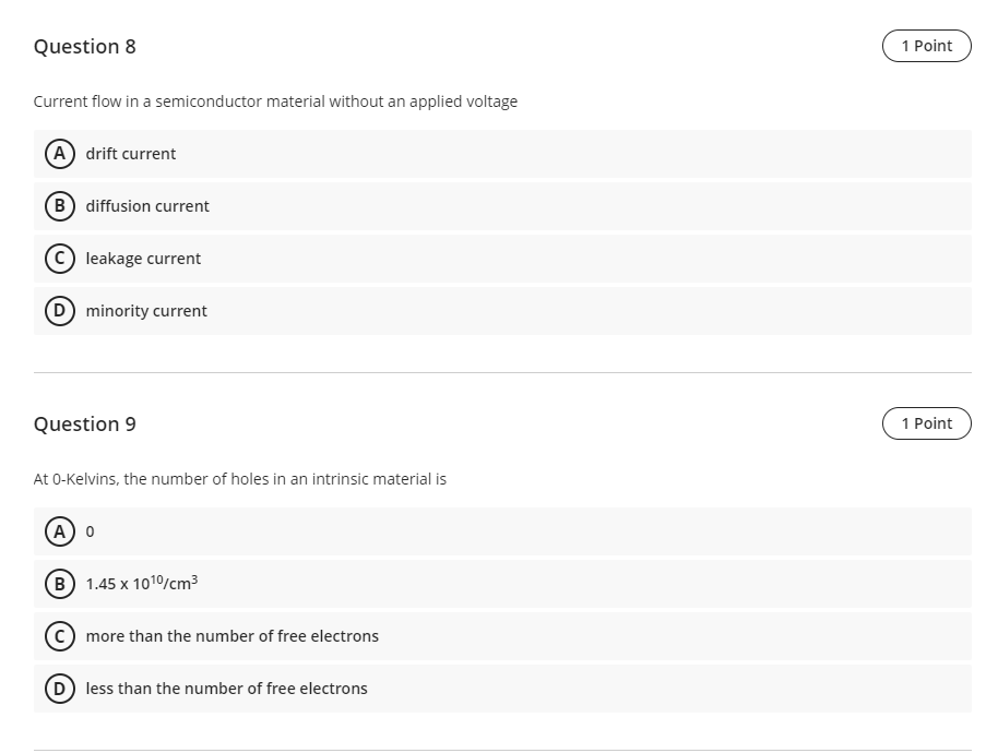 Solved Question 1 1 Point Using the diode check function of | Chegg.com