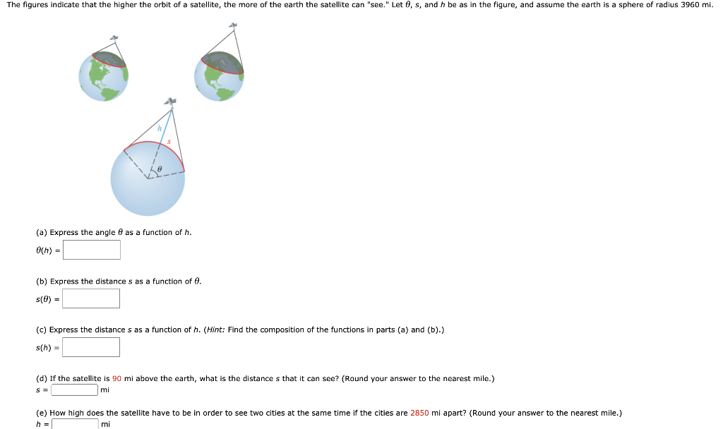 Solved The figures indicate that the higher the orbit of a | Chegg.com