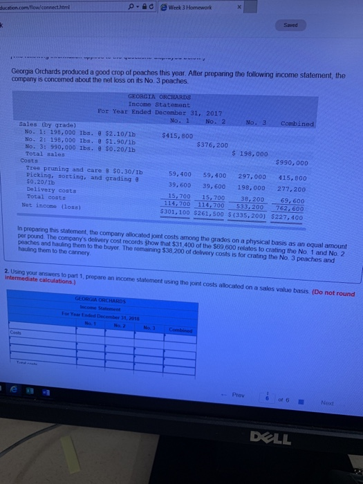 Solved pWeek 3 Homeworkx Saved Orchards produced a