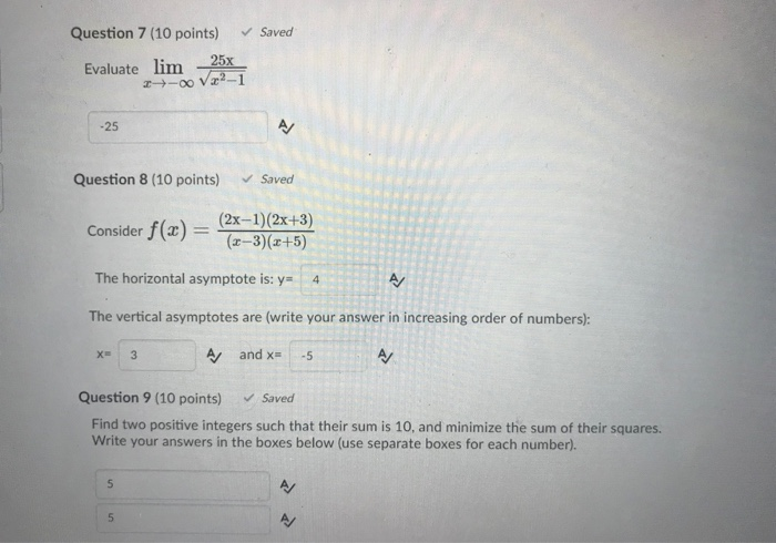 Solved Question 1 (10 points) Saved By looking at the graph | Chegg.com