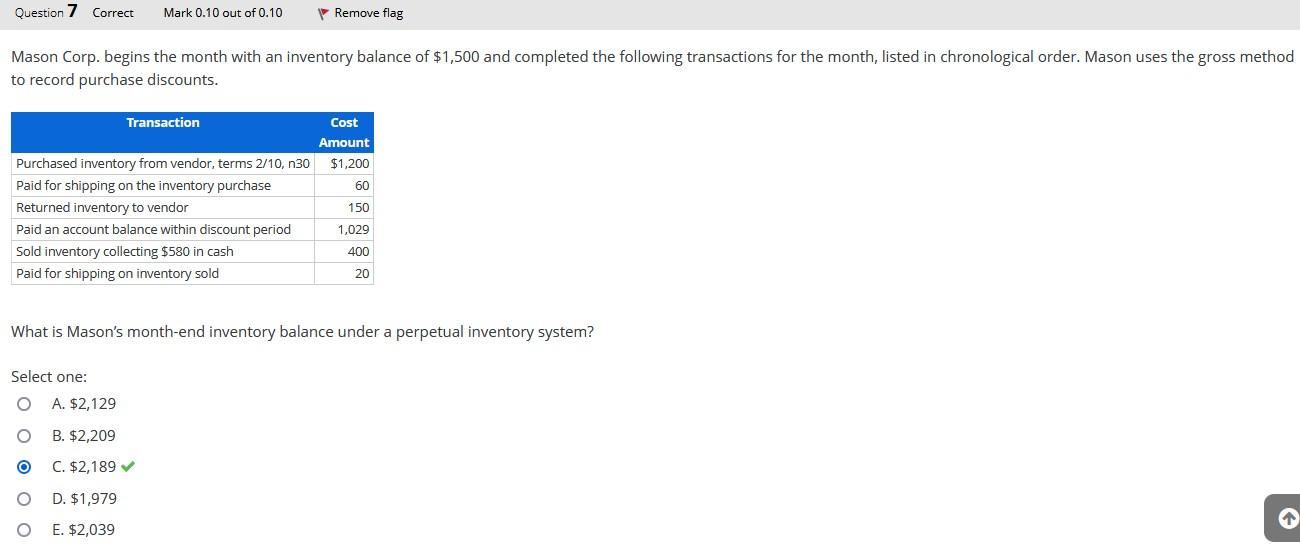 Solved Please show step by step how we got to the correct | Chegg.com