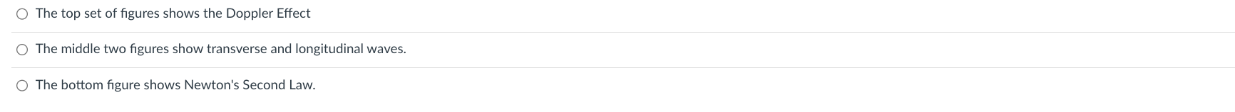 Solved Referring to the figures below, which one of the | Chegg.com