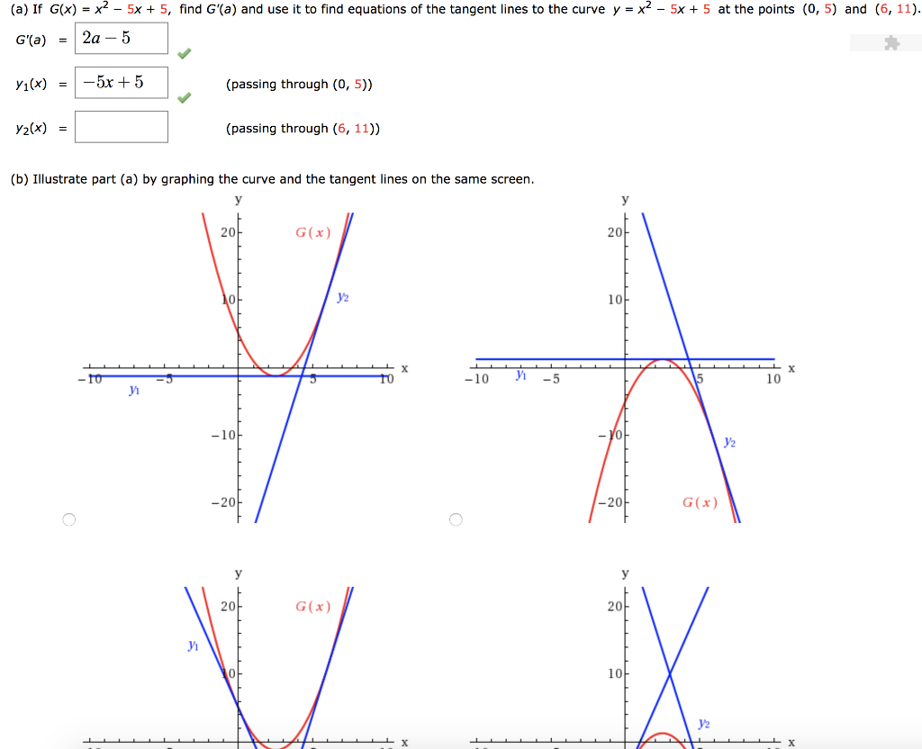 Solved A If G X X2 5x 5 Find G A And Use It To Chegg Com