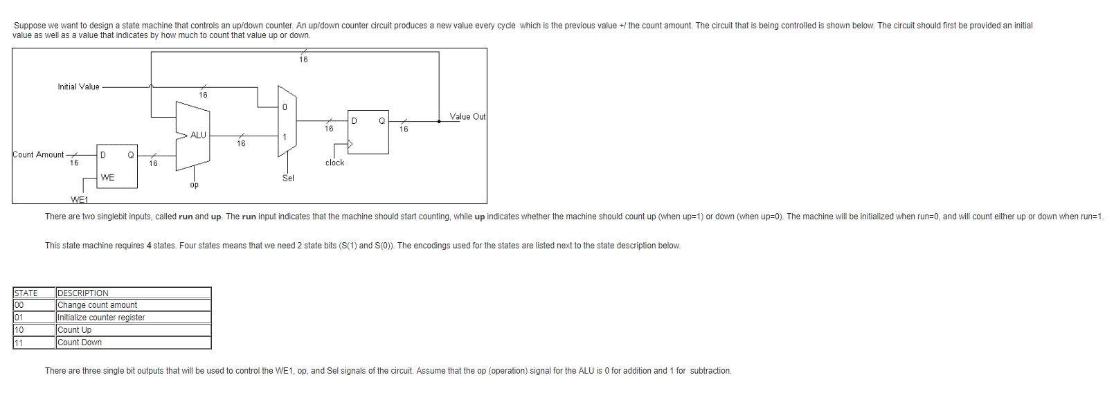 Solved Suppose we want to design a state machine that | Chegg.com