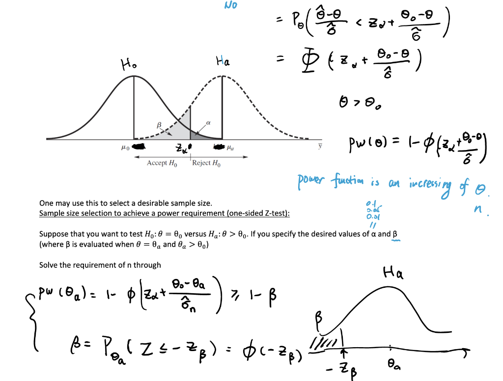 Following The Notes On Section 10 4 More On Z Test Chegg Com