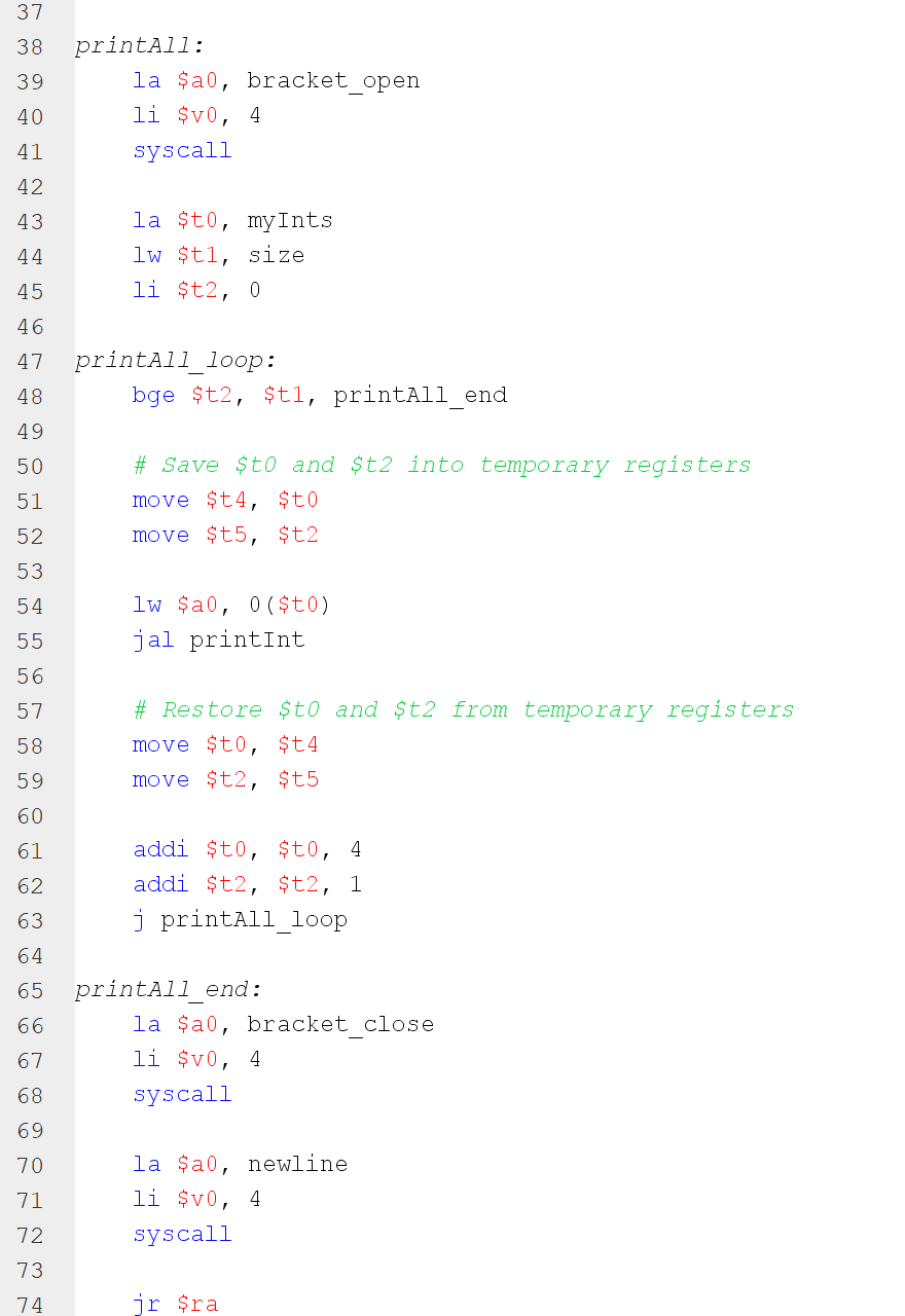 Solved Hello I am supposed to turn this C high level code | Chegg.com