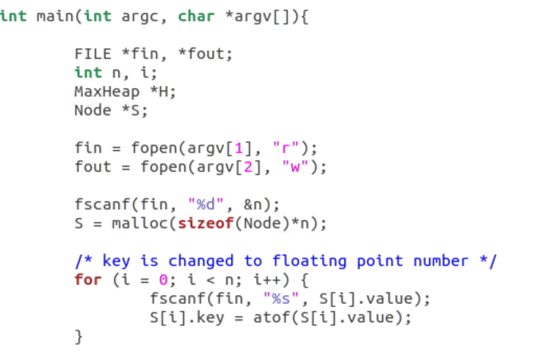 Solved Use C programming to solve the below question (the | Chegg.com